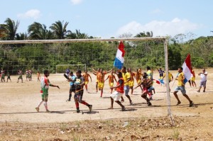 A alegria tomou conta do SANORTE após a vitória e conquista do 1º lugar.